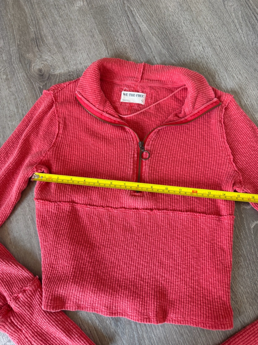 Free People Ribbed Half-Zip - Picture 6 of 10